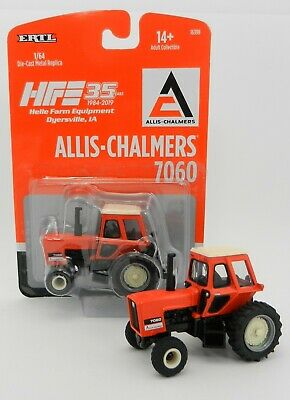 2019 Helle Farm 35th 1:64 Ertl *allis-chalmers* 7060 Tractor Diamond Tread Nib!