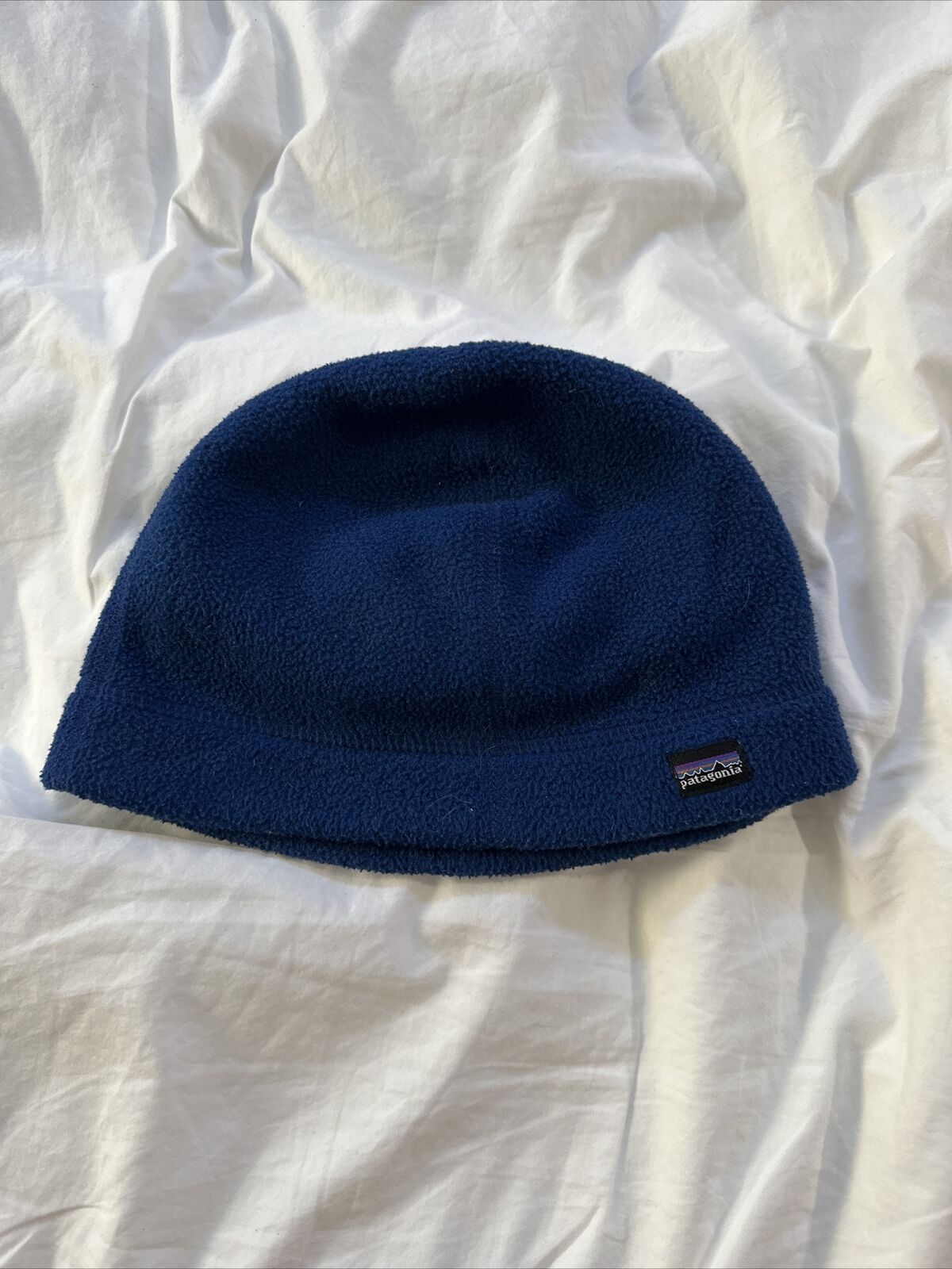 Patagonia Blue Kids Fleece Hat Size Medium M