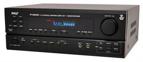 Pyle Pt588ab 5.1 Channel Home Receiver With Am/fm, Hdmi And Bluetooth