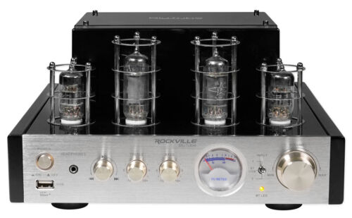 Rockville Blutube 70w Tube Amplifier/home Theater Stereo Receiver W/ Bluetooth