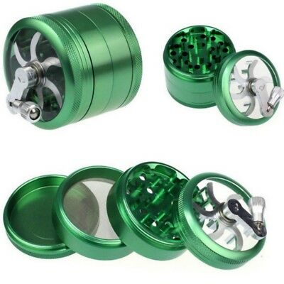 Plant Herb Grinder Spice Herbal Alloy Crusher 4 Layer Metal Hand Muller