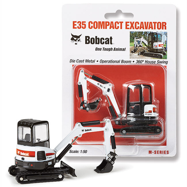 New 1:50 *bobcat Equipment* Model E35 Compact Excavator Diecast Model *nip*